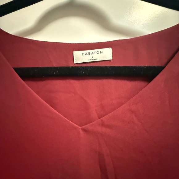 Aritzia Babaton Murphy V-Neck Blouse - Picture 2 of 3